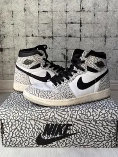 Nike Air Jordan 1 クラックパターン シューズ - メルカリ