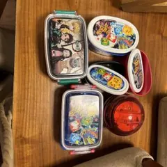 鬼滅の刃・ポケモン 子ども用弁当箱セット