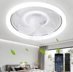 6200lmのハイパワー シーリングファンライト led DCモーター 薄型