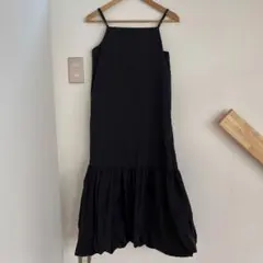 coca バルーンヘム ナイロンキャミワンピース