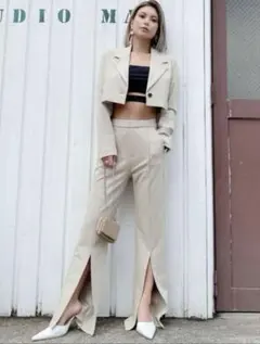 ショートジャケット セットアップ