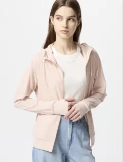 UNIQLO エアリズムUVカットフルジップパーカー