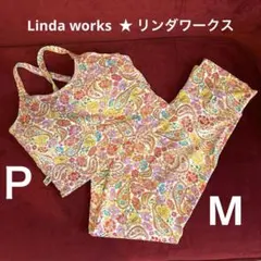 新品未使用Linda Works フラミンゴ柄 ヨガウェアセット 新品未使用Linda Works フラミンゴ柄 ヨガウェアセット Linda