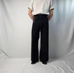 50s60sVintageUSNAVYウールセーラーパンツミリタリー32Rのサムネイル