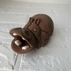 リサラーソン カバ 貯金箱 - メルカリ