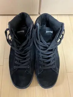 THRASHER BURNOUT ブラックスニーカー