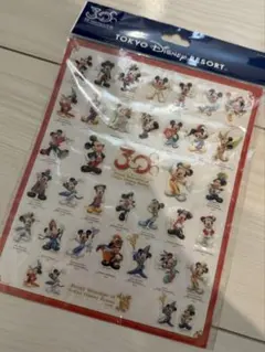 ディズニー30周年記念　シール