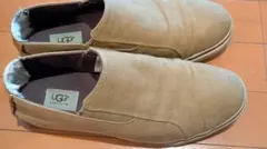 UGG ベージュ ローファー　アグ　メンズ