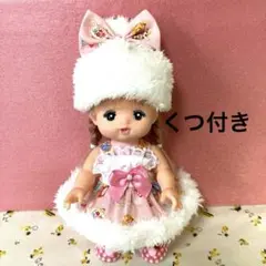 メルちゃん服　ワンピース③点セット❤️ハンドメイド☆24