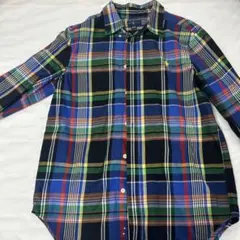 長袖チェックシャツ マルチカラー