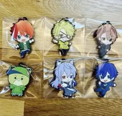 カラフルピーチ　ラバーチャーム 6種セット