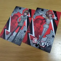 ペルソナ ✕ 第五人格 カード 明智 CROW セット