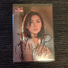 【伊東美咲】∼FIRST∼2002 直筆サイントレカ　シリアルN0.40/300 伊東美咲】∼FIRST∼2002 直筆サイントレカ シリアルN0.40/300