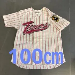 阪神タイガース ライトピンク ストライプ ユニフォーム Tigers Sサイズ