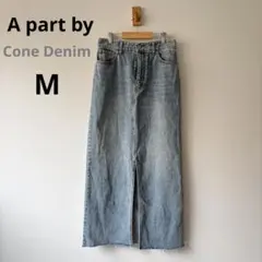 A part by Cone Denimデニム M 綿100% スリットのサムネイル