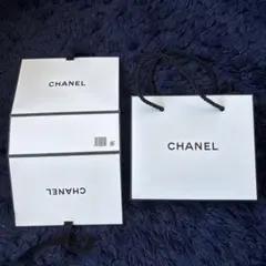 CHANEL ショップ袋 梱包材ホワイト 小型
