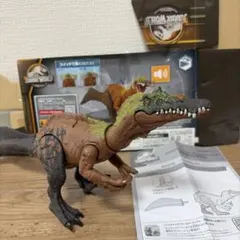 マテル社　ジュラシックワールド　アクションフィギュア ほえる! イリタトル