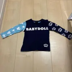 BABYDOLL ミッキー 長袖Tシャツ 80cm