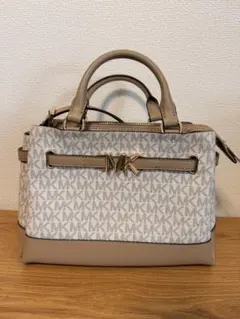 Michael Kors ハンドバッグ ベージュ MKロゴ