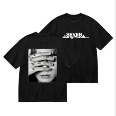 新品 SEVEN Jung Kook ブラック 男女兼用（S～XXXL対応）