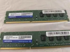 DDR3 4GB×4枚セット ADATA/UMAX 1333MHz 動作未確認 - メルカリ
