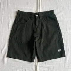 90s T&C USA製コーデュロイハーフパンツ バギーショーツ 両面ロゴ 陰陽のサムネイル