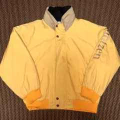 Jantzen イエロー ナイロンジャケット　袖ロゴ