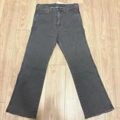 新品 S Wrangler × CGS別注フレアデニム ブラックデニムパンツS
