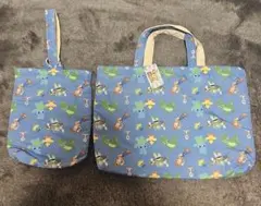 トイ・ストーリー　レッスンバッグ　シューズバッグ2点セット　ディズニー　バズ