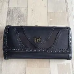 サラナン　saranam　レザー　本革　スタッズ金具　長財布　ロングウォレット サラナン saranam レザー 本革 スタッズ金具 長財布 ロングウォレット