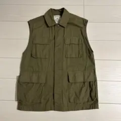 ニコアンド　ミリタリーベスト