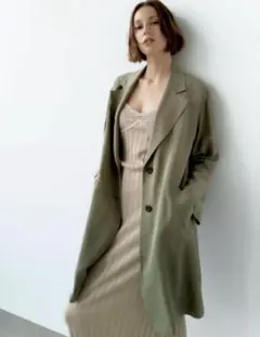 ZARA ザラ ミリタリー トレンチコート スプリングコート XS