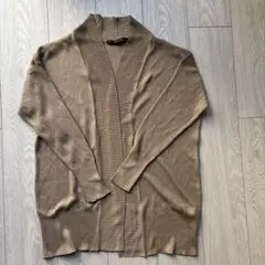 Zara Knit ベージュ カーディガン