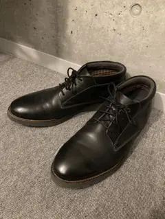 clarks 黒レザー FOLCROFT mid チャッカブーツ 29cm