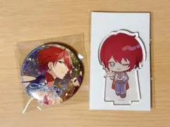 あんスタ 朱桜司 バラエティ缶バッジ アニカフェ　アクスタ