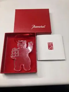 Baccarat バカラ 2005年 クリスマスオーナメント ホルンを持つ天使 Baccarat バカラ 2005年 クリスマスオーナメント ホルンを持つ天使