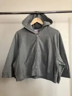 古着　チャンピオン　リバースウィーブ　袖太パーカー◇Ｓサイズ◇L-0153