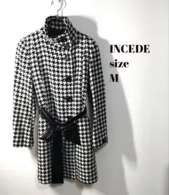 インシード　INCEDE✨　ハイネック　フルボタン　サイドポケット　腰紐付のサムネイル