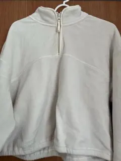 ストレッチフリースハーフジッパー