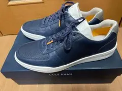 【新品】COLE HAAN コールハーン ネイビー レザー スニーカーのサムネイル