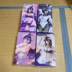 【送料込】オーバーロード アルベド フィギュア 4体セット まとめ売り
