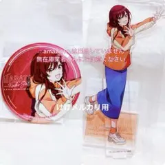大崎甘奈 はばたきラジオステーション グリッター缶バッジ 限定品 未