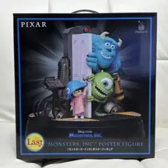 PIXAR MONSTERS, INC. POSTER FIGURE ラストワン
