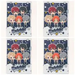 新品★あんスタ【Knights】富士急★A5★クリアファイル★4点セット
