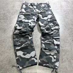 00s archive gimmick camo pants/Y2K swag◎