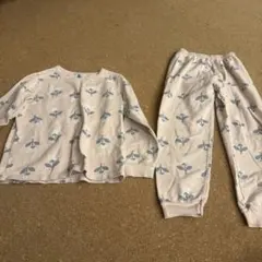 プチバトー　Petit bateau 花柄パジャマ 8歳用 コットン