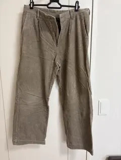 URBAN RESEARCH DOORS コーデュロイワイドパンツ 38 M Lのサムネイル