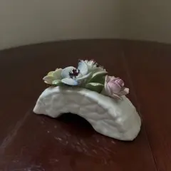 英国 Aynsley フラワーブリッジ・ペーパーウェイト