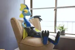 インテレオン等身大ぬいぐるみ