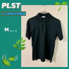PLST グリーン　ポロシャツ　Mサイズ